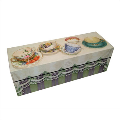Lexington Studios Tea Cups Decorative Storage Box at Sears.com