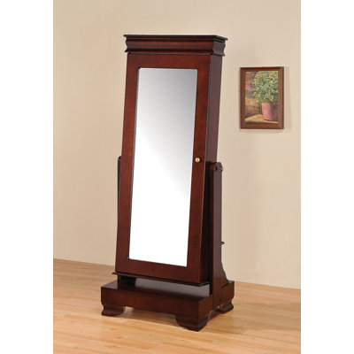 Wildon Home Mattie Jewelry Armoire in Cherry at Sears.com