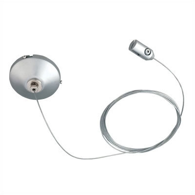 WAC Low Voltage Ceiling Suspension Cable for Monorail Track Systems - Finish: Chrome, Length: 48 Inches at Sears.com