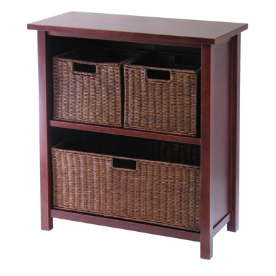 Winsome Milan Storage Shelf with 3 Baskets at Sears.com