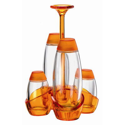 Guzzini Gemme Two Piece Cruet Set in Orange at Sears.com