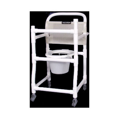 Anthros Medical 18" Gated Shower Chair - Seat / Footrest: Sling Seat / With Footrest at Sears.com
