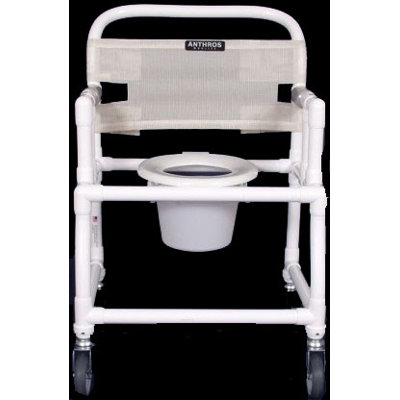 Anthros Medical 24" Shower Chair with Fold Down Arms - Color: Wedge wood at Sears.com
