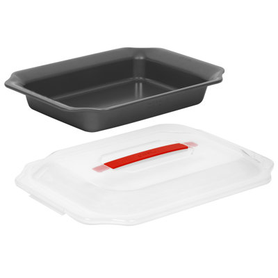 Pyrex Non-Stick 13" x 9" Oblong Baking Dish Baking Pan with Cover at Sears.com