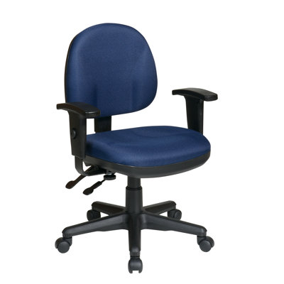 Office Star Work Smart Sculptured Ergonomic Managers Chair - Fabric: Nano-Tex- Mosaic Natural at Sears.com