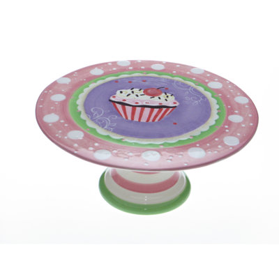 Certified International Cupcake Pedestal Cake Plate by LoriLynn Simms at Sears.com