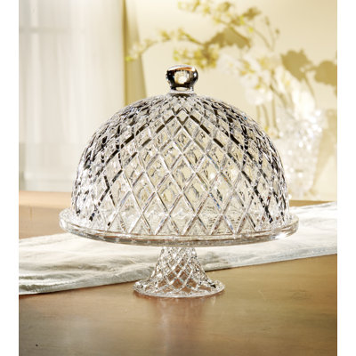 Fifth Avenue Crystal Muirfield Pedestal Cake Plate with Dome at Sears.com
