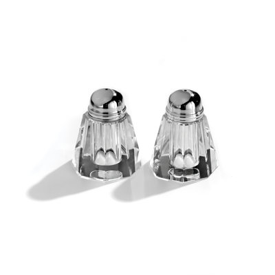 Fifth Avenue Crystal Reflections Ridged Salt and Pepper Shakers at Sears.com