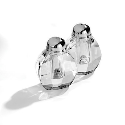 Fifth Avenue Crystal Reflections Round Salt and Pepper Shakers at Sears.com