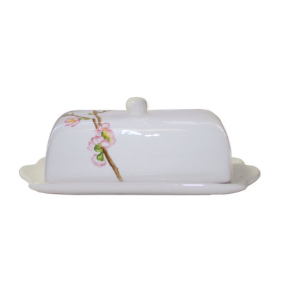 Corelle Coordinates Cherry Blossom Covered Butter Dish at Sears.com