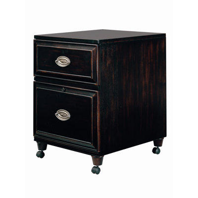 Lansford Park Parkridge Rolling File in Distressed Cobblestone Black at Sears.com