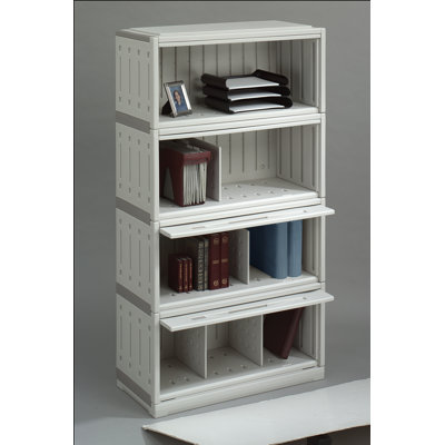 Iceberg Enterprises SnapEase Stackable Shelf File in Platinum at Sears.com