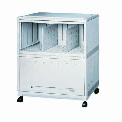 Iceberg Enterprises SnapEase Shelf File Casters in Black at Sears.com