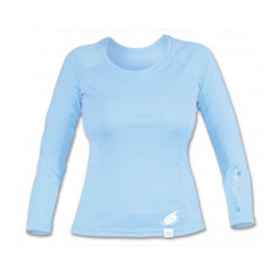Neosport Women's Long Sleeve Watershirt in Sky - Size: 14 at Sears.com