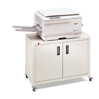 Bretford Printer Cabinet with Adjustable Interior Shelf in Black at Sears.com