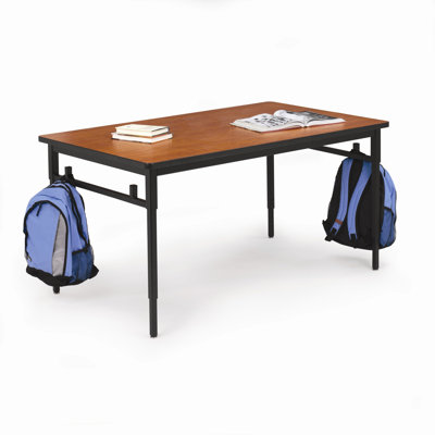 Bretford Quattro 42" Activity Desk - Casters or Glides: Casters, Color: Mist/Black at Sears.com