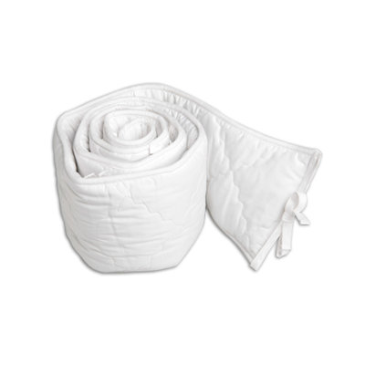 Argington Organic Bam Bassinet Organic Bumper in White at Sears.com