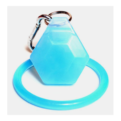 Dr. Bloom's Chewable Jewels Hexagon Keychain and Bracelet in Blue Topaz at Sears.com