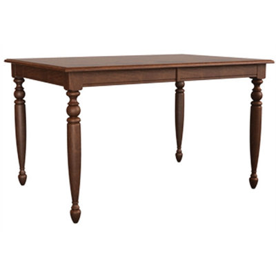 Broyhill Color Cuisine Rectangular Leg Counter Table with 36" Farmhouse Legs in Cherry at Sears.com