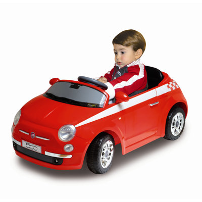 MacDue Motorama Jr. Fiat 500 Ride-on Car - Color: Red at Sears.com