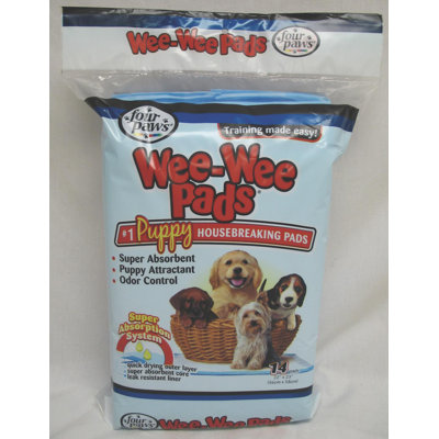 Four Paws Wee Wee Pads Pet Training - Size: 100 Pack at Sears.com