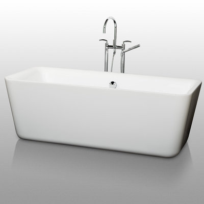 Wyndham Collection Emily 69" x 30" Soaking Bathtub at Sears.com