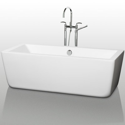 Wyndham Collection Laura 69" x 32" Soaking Bathtub at Sears.com