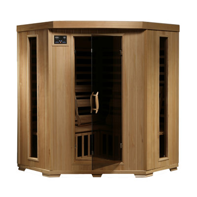 Radiant Saunas 4-Person Corner Carbon Infrared Sauna at Sears.com