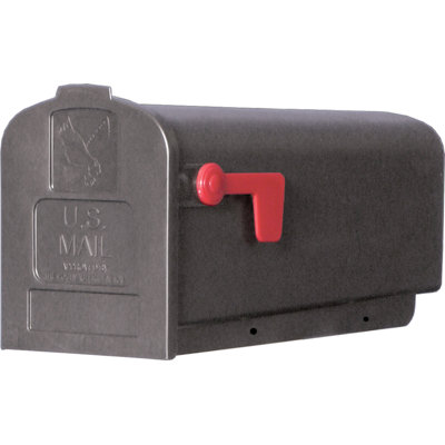 Solar Group Plastic Rural Mailbox - Color: Black at Sears.com