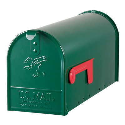 Solar Group Elite Premium Steel Mailbox - Color: Green at Sears.com