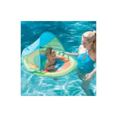 Swimways Baby Spring Float Sun Canopy - Color: Aqua / Green / Navy at Sears.com