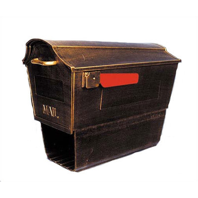 Special Lite Products Town Square Curbside Mailbox w/Newspaper Tube - Finish: Burgundy at Sears.com