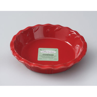 Signature Housewares Sorrento Ruby 10" Pie Plate at Sears.com