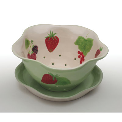 Welcome Home Brands Mixed Berry Bowl with Plate at Sears.com
