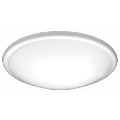 American Fluorescent 17" One Light Flush Mount in White - Finish: White at Sears.com