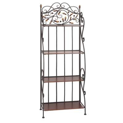 Aspire Bakers Rack with Cherry Shelves at Sears.com