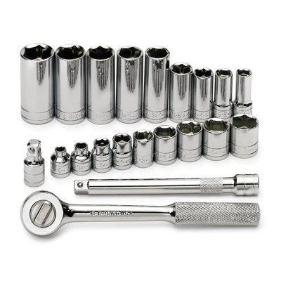S-K Hand Tool&nbsp; 3/8Dr 6Pt Fr 21Pc Skt Set