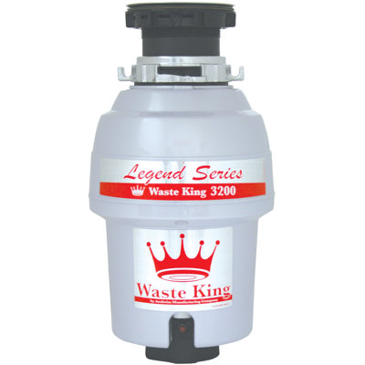 Waste King&nbsp; Legend Series 3/4 HP EZ-Mount Garbage Disposer (9 lbs)