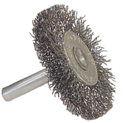 Fine Wire Utility Wheel Brush With 1/4