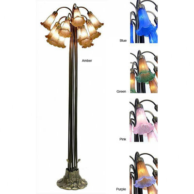 Lily Blue 1Floor Lamp