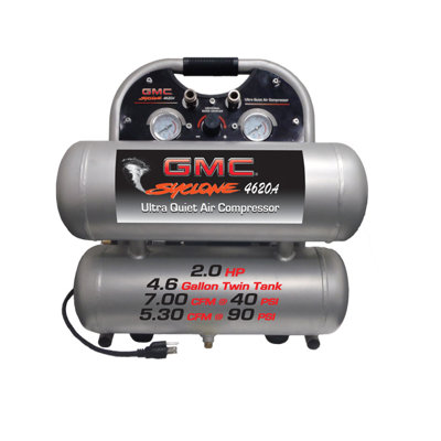 GMC Power Equipment GMC SYCLONE 4620A Ultra Quiet & Oil Free Air Compressor at Sears.com