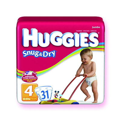 Kimberly-Clark Huggies Snug and Dry Disposable Diaper - Quantity: Size 1 - Pack of 50 at Sears.com