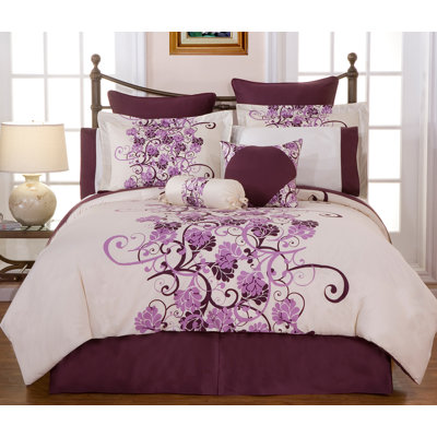 Pointehaven Grapevine Printed 3-Piece Duvet Set - Size: Full - Queen at Sears.com