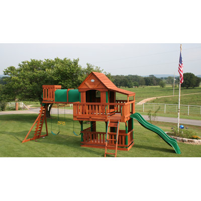Backyard Discovery Woodridge Cedar Swing Set at Sears.com