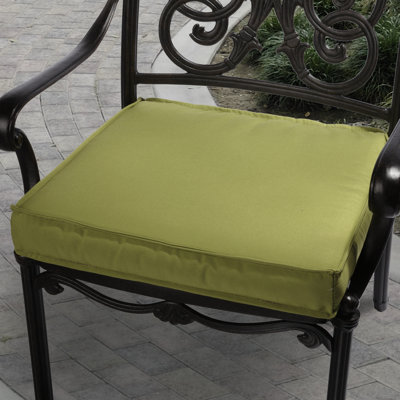 Mozaic Company Sunbrella Outdoor Chair Cushion - Size: 20", Color: Lime Green at Sears.com