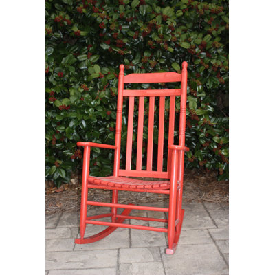 Dixie Seating Adult Indoor/Outdoor Rocking Chair (RTA) - Finish: Red at Sears.com