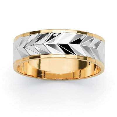 Palm Beach Jewelry Men's Classic Wedding Band - Size: 9 at Sears.com