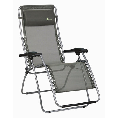 Lafuma RSX XL Zero Gravity Recliner Chair - Frame Color: Gray, Cushion Color: Forest Green at Sears.com