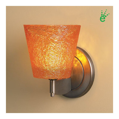 BRUCK Bling I One Light LED Wall Sconce - Finish: Chrome, Shade Color: Silver at Sears.com