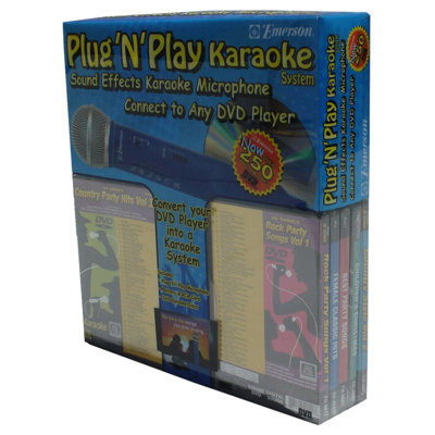 Emerson Karaoke Special Effects DVD Karaoke Microphone at Sears.com